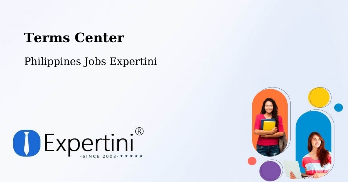 Terms of Service – Daet - Philippines Jobs Expertini